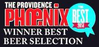 The Providence Phoenix Winner Best Beer Selection Award - Liquor Store